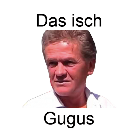 20x Das isch Gugus - Sticker
