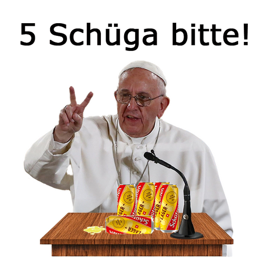 20x 5 Schüga bitte!-Sticker